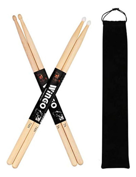 7a / 7an Baquetas Con Puntas De Madera O Nailon - Wingo Paqu 0 7a / 7an Baquetas Con Puntas De Madera O Nailon - Wingo Paqu 0