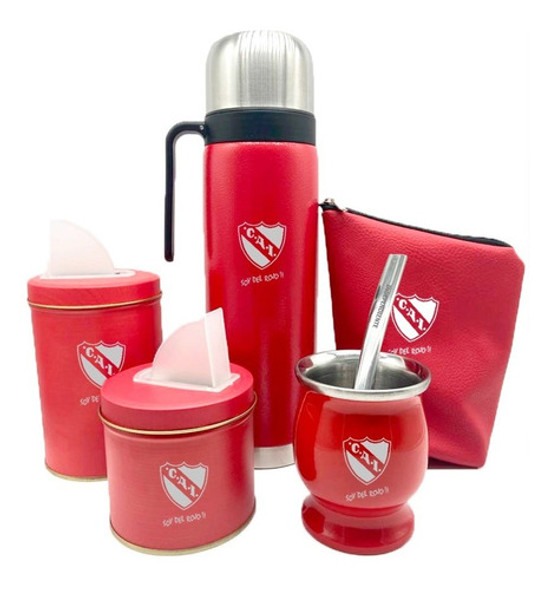 Espectacular Set Matero C/ Funda Para Mate Independiente 0 Espectacular Set Matero C/ Funda Para Mate Independiente 0