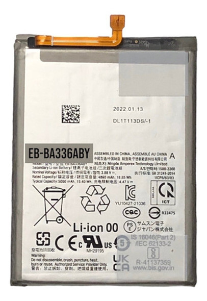 Batería Compatible Con Samsung A53 Eb-ba336aby 0 Batería Compatible Con Samsung A53 Eb-ba336aby 0