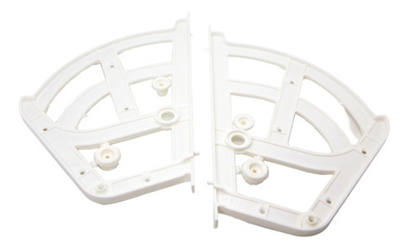 Kit Bisagra Botinero 2 Niveles Blanco Pvc Plástica X 4 Unid 0 Kit Bisagra Botinero 2 Niveles Blanco Pvc Plástica X 4 Unid 0