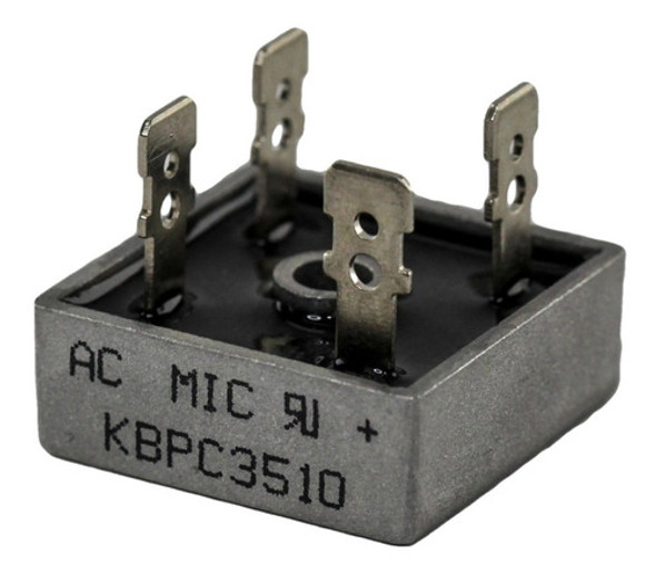 Puente Diodo Rectificador 35 Amp 1000v Kbpc3510 Bc3510 Htec 0