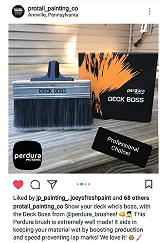 Perdura Deck Boss Aplicador De Piso Con Cepillo Y Mancha Par 1