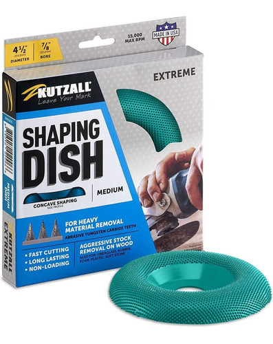 Disco De Talla De Madera Para Amoladora Angular - Mediano 0