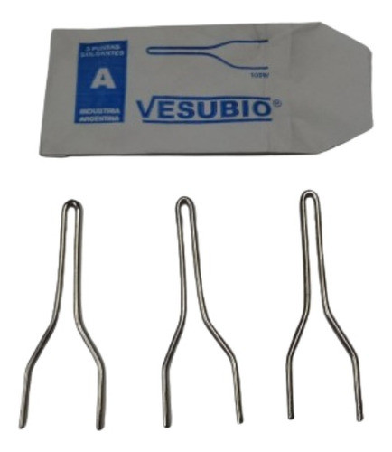 Punta Soldante 3 Unidades Soldador Vesubio Modelo A 100w 0