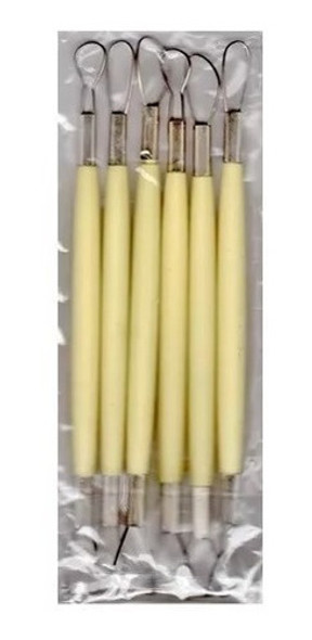 Devastadores X 6 Doble Punta. Para Ceramica Y Arcilla 1 Devastadores X 6 Doble Punta. Para Ceramica Y Arcilla 1
