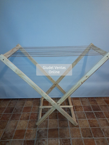 Tender Tendedero De Madera 0