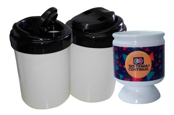 6 Juegos De Mate - Yerbera - Azucarera De Polimero Plastico 0