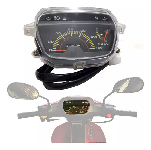 Tablero Velocímetro Para Mondial Gilera C 110 0