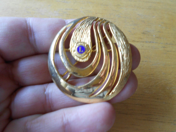Prendedor Bijouterie - Dama - Club De Leones - Vintage 0