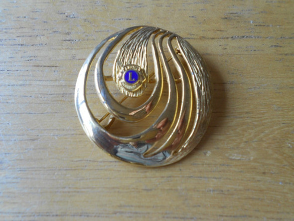 Prendedor Bijouterie - Dama - Club De Leones - Vintage 1