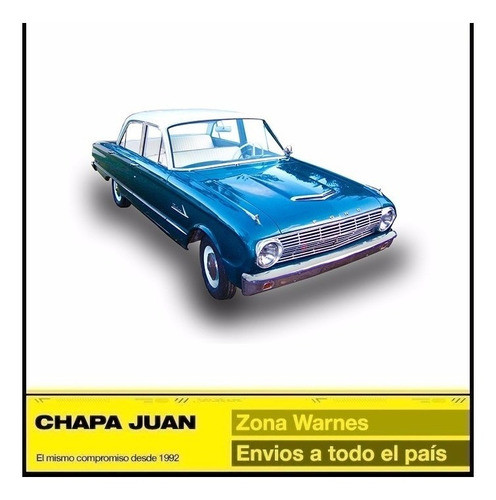 Piso Trasero Ford Falcon Derecho 1