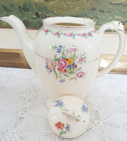 Tetera O Cafetera Loza Antigua Inglesa 1 Tetera O Cafetera Loza Antigua Inglesa 1