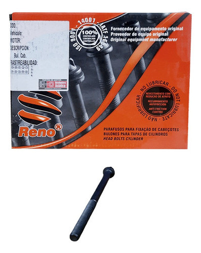 Bulones De Tapa De Cilindro Fiat Bravo 1.4 16v Multiair Reno 0