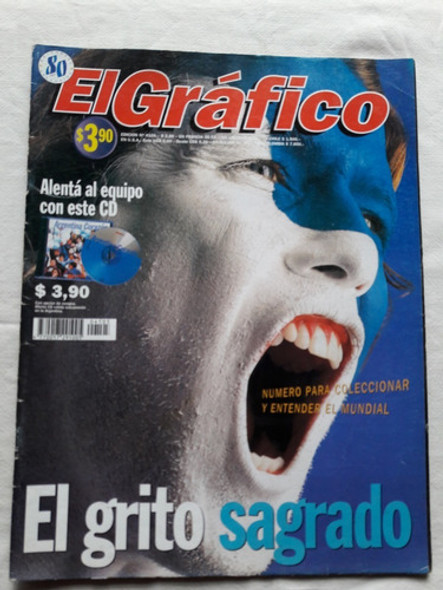 Revista El Grafico N° 4105 Año 1998 Argentina 0