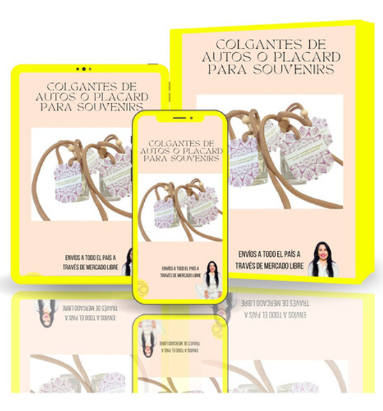 Souvenirs X5 Perfume Con Aroma Ambientes, Colgante 7cc 0