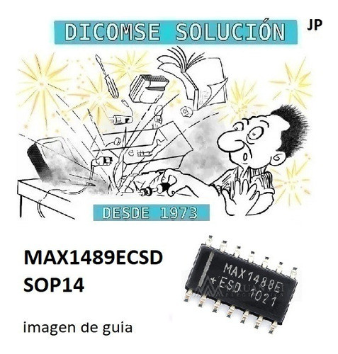 Circuito Integrado Max1489ecsd Sop14 Max1489 Ecsd Max1489e 0