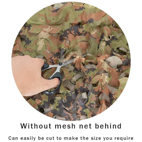 Red De Camuflaje Loogu Para Caza Campamento 1.5x3m Italy Wl 1