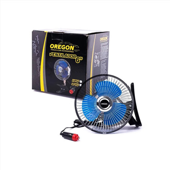 Ventilador 12v Para Autos Camionetas 8'' Clip Gancho Oscila 1