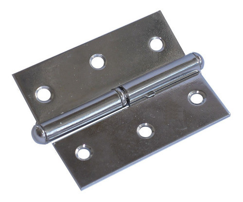 Bisagra Ficha Carpintero 63mm Agujeros Placard Derecha X25 0