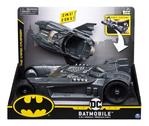 Batman Vehiculo Batimovil Lancha 2 En 1 Dc Orig Ln3 67810 0