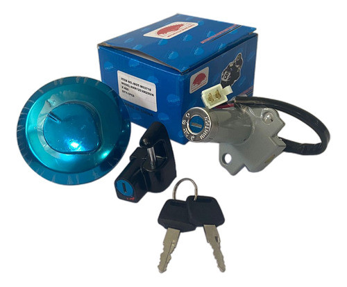 Kit Cerradura Tambor Llaves + Tapa Tanque Honda Bross 0