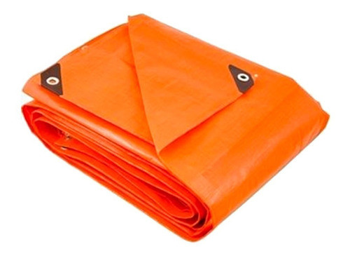 Lona Impermeable Goldex Super Reforzada Naranja 3 X 3 Mts 0