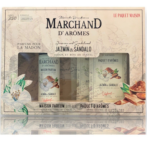 Marchand D´aromes Estuche Duo Aroma Jazmin Y Sandalo 0