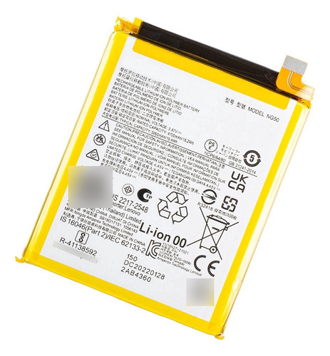 Bate Para Motorola G71 Xt2169 Ng50 100% Original 1