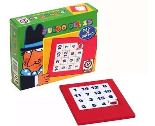 Juego De Ingenio Juego Del 15 Original Ruibal 0