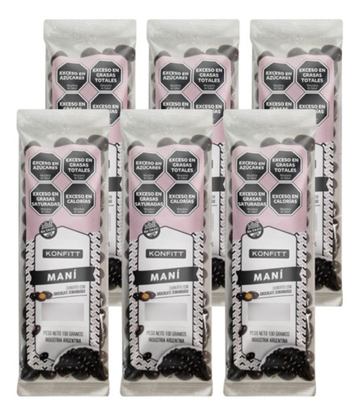 Mani Cubierto Chocolate Semiamargo Sin Tacc Colonial 100g X6 0 Mani Cubierto Chocolate Semiamargo Sin Tacc Colonial 100g X6 0