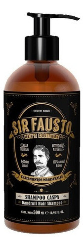 Sir Fausto Shampo Caspa Mens Culture Activos Naturales 500ml 0