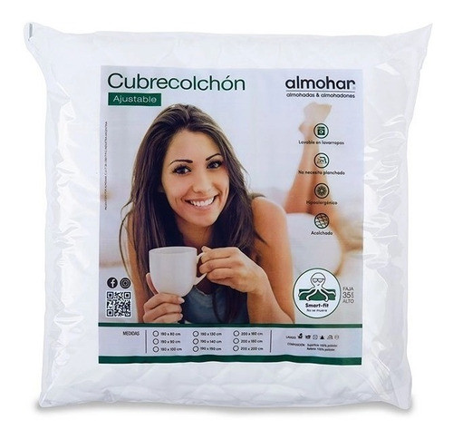 Cubrecolchon Almohar 190 90 - 50% Algodon Y 50% Poliester 0