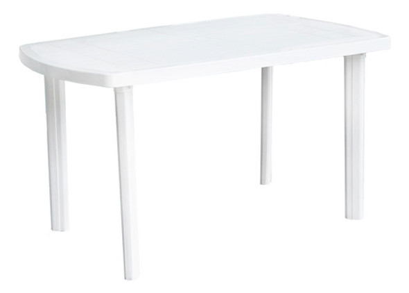 Mesa De Plástico Jardín Maldivia Rectangular Exterior 0