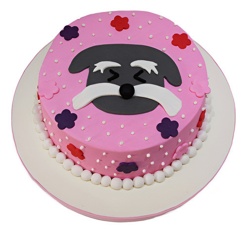 Torta Perro Perrito Tematica - Ideal Cumpleaños Inflantiles 0