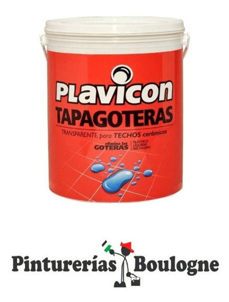 Plavicon Tapagoteras Transparente 10lts. Pinturerias Boulogn 0