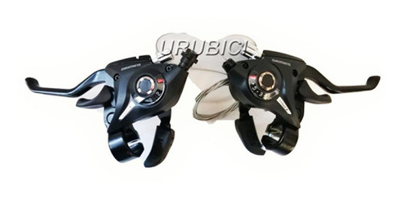 Shifter  3x7 Levas Incluidas. Integrados.aluminio Sunward. 0