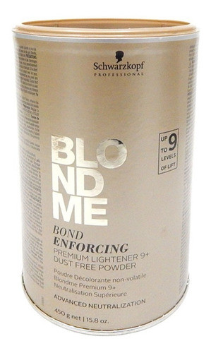 Schwarzkopf Blondme Polvo Decolorante Bond 450gr 6c 0