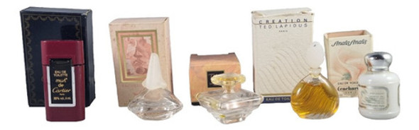 Lote De 10 Frascos Perfumes Miniaturas. Super Delicados 1