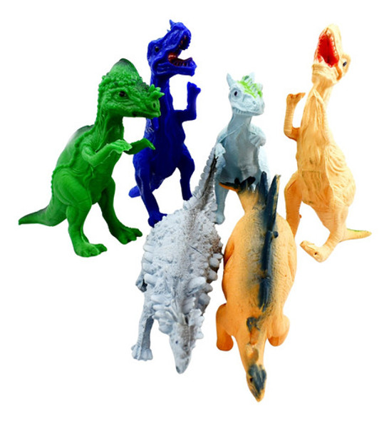 Dinosaurio X6 Goma Muñeco Juguete Infantil Dino Grande Sc 0 Dinosaurio X6 Goma Muñeco Juguete Infantil Dino Grande Sc 0