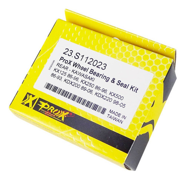 Kit Rulemanes Y Retenes Rueda Trasero Kawasaki Kdx 250 1