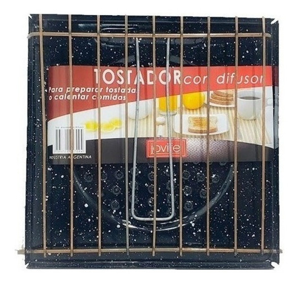 Tostador Enlozado Con Difusor - 20 X 20 Cms - Jovifel 1 Tostador Enlozado Con Difusor - 20 X 20 Cms - Jovifel 1