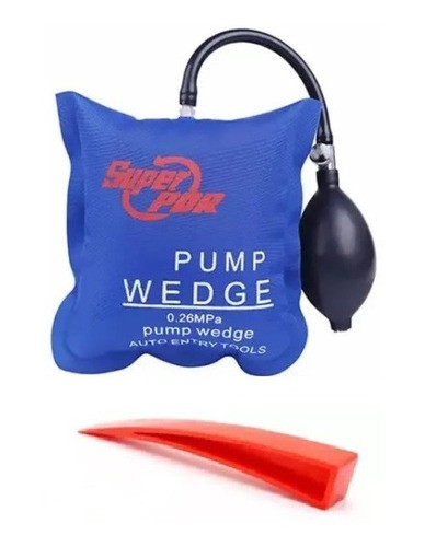 Kit Bolsa De Aire + Cuña Vaina P/ Apertura De Autos Desarme 0