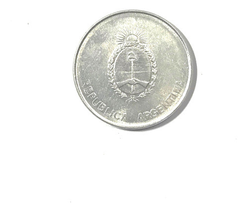 Monedas Argentinas: 1000 Australes 1990 Aluminio Excelente 1