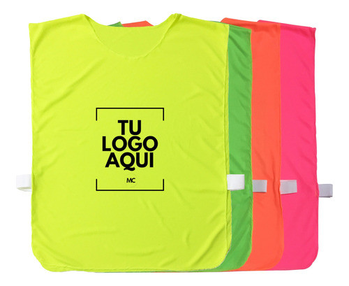 Pack 24 Pecheras Adultos Con Logo/s Estampados Sublimacion 0
