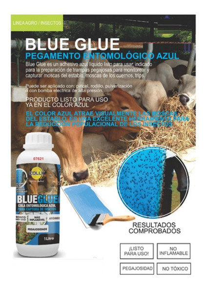 Trampa Pegamento Profesional Moscas Tambos Feedlots Corrales 1