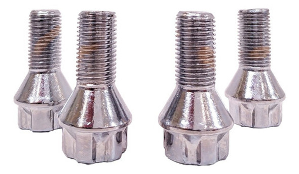 Bulones Tuercas Antirrobo Seguridad Rueda Llanta Fiat Qubo 1