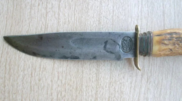 Cuchillo Tipo Bowie Caza Monte Ju Ca, Puñal Juca Antiguo 1