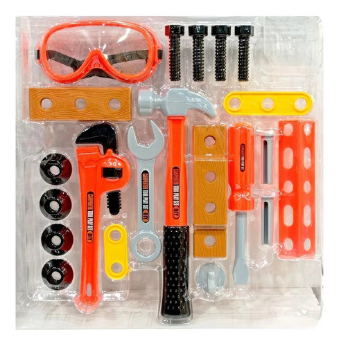Set De Herramientas De Construccion Juguete Para Niños 1
