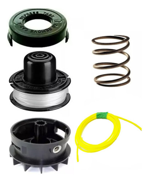 Carretel Completo Bordeadora St4550 St4500 Gl400 Gl700 Black Decker 0