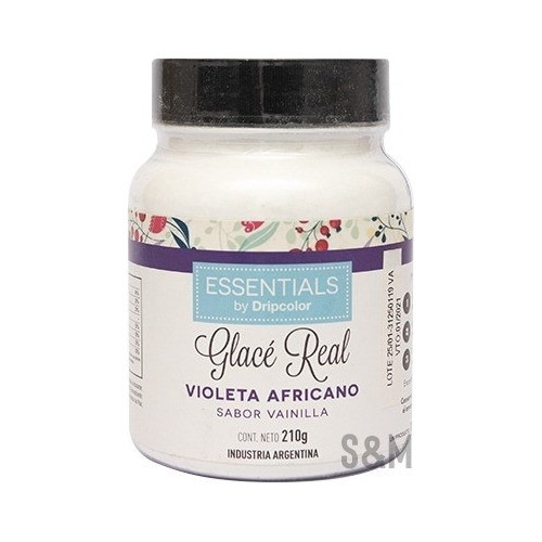 Polvo Para Hacer Glacé Real Violeta Africano Dripcolor 0